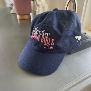 NWT navy Member Barn Girls Club Baseball hat.